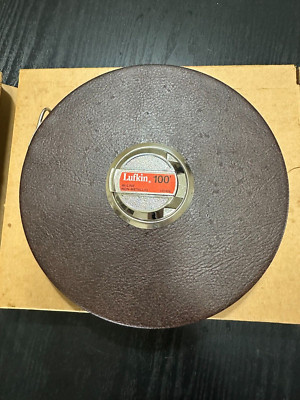 Lufkin HD406 - 5/8'' x 100' Heavy-Duty Hi-Line Synthetic Fiberglass Tape Measure
