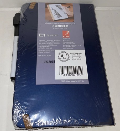 NEW Quartet - Glass Board - Portable Glass Dry-Erase Pad 5"x8" Organize in Style - Picture 6 of 6