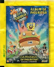 50 ENVELOPES STICKERS SPONGE BOB FROM ARGENTINA 2005