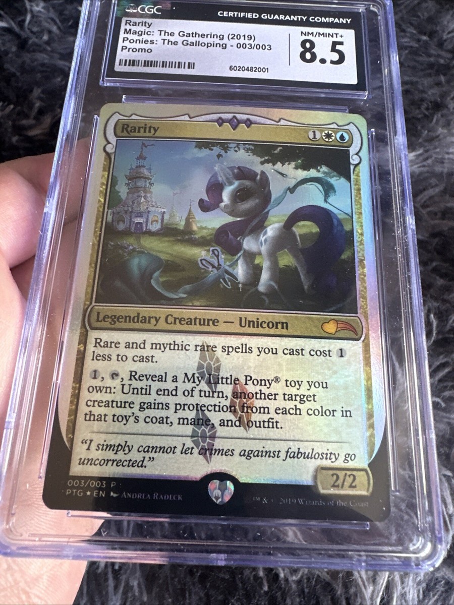 Magic the Gathering Rarity 003/003 Ponies The Galloping FOIL CGC