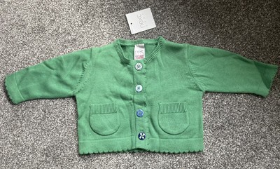 baby girl green cardigan