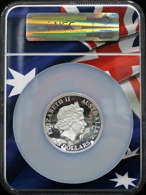 2018 P $8 Australia 5 oz Silver Wedge Tailed Eagle High Relief NGC