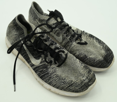 Nike Free RN Flyknit Gray Black Running Shoes Lace Up 880843-003 Size 7/ Wmn 8.5 Amazon.com | NIKE Men main image 4