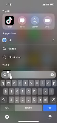 iPhone 13 mini With Tiktok