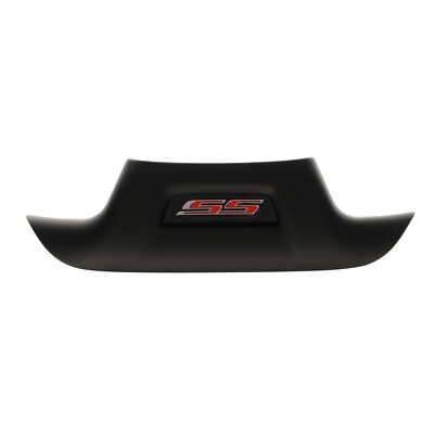 CAMARO LOWER STEERING WHEEL SPOKE COVER BLACK W/RED SS LOGO 84449644 87865407