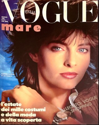 JOAN SEVERANCE Ashley Richardson ROSSELLINI Vogue Magazine Italia June 1984