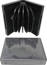  10 DV12R39BK 12 Capacity DVD Cases Multi Box Set Replacements Empty Disc 39MM