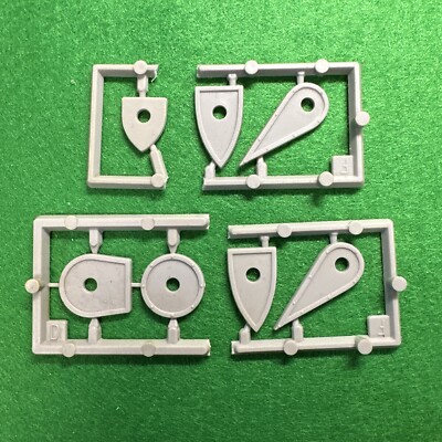 Warhammer Fighter Krieger Schild Schilde Bits Lot 80er Games Workshop Citadel  