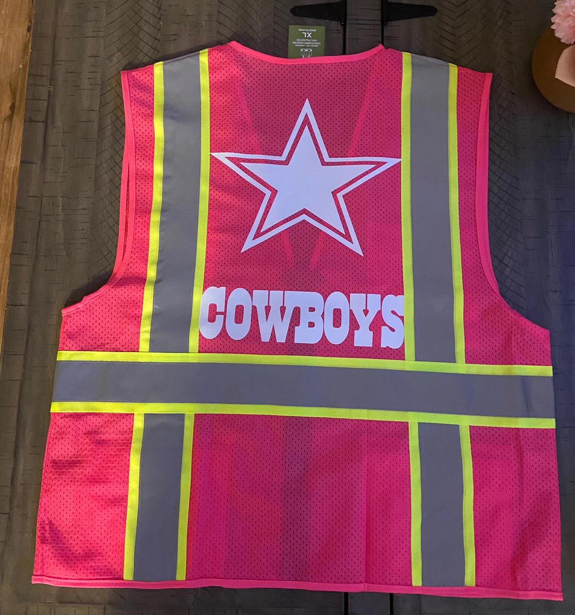 Pink reflective hotsell safety vest