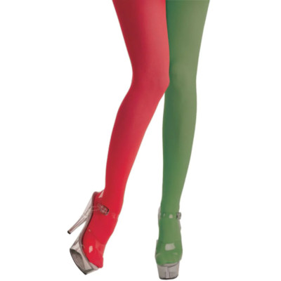Adults Green Tights Red and Green Elf Pixie Robin Hood Christmas Play Theatre