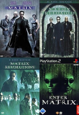 Matrix / Matrix Reloaded / Matrix Revolutions Trilogy / Enter The Matrix PS 2