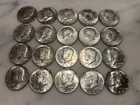 20 Kennedy 1968 D Half Dollars 40% Silver Very Good Condition # 14