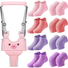 Baby Walking Harness Breathable Handheld Baby Walker Assistant Belt Adjustabl...