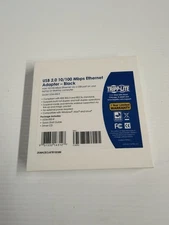 Tripp Lite U236-000-R USB 2.0 to Ethernet Adapter  Factory Sealed 
