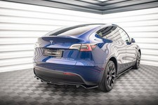 Maxton Design Street+ Mittlerer Diffusor RACE passend für Tesla Model Y schwarz 