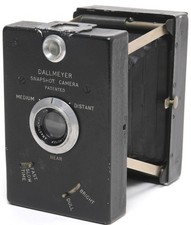 RARE vintage British Dallmeyer snapshot camera 6x9cm w. Dallmeyer F/6 Anastigma