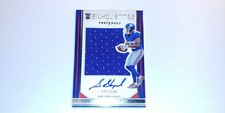 2016 PREFERRED SILHOUETTES STERLING SHEPARD JERSEY AUTO #'D 23/199 NY GIANTS RC