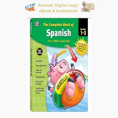 The Complete Book of Spanish Workbook, 1st, 2nd, , Thinking Kids 2016