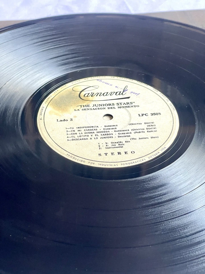 Los Juniors – The Juniors Stars - Salsa Guaguanco Descarga - Carnaval Colombia - Image 4 of 4