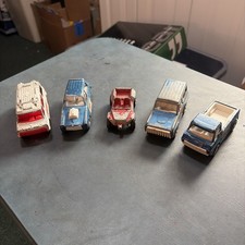 Vintage Metal TootsieToy Lot of Five 5 Die Cast 60  s-70  s Cars Trucks