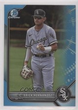 2022 Bowman Draft Chrome Sky Blue Refractor Erick Hernandez #BDC-57 11pj
