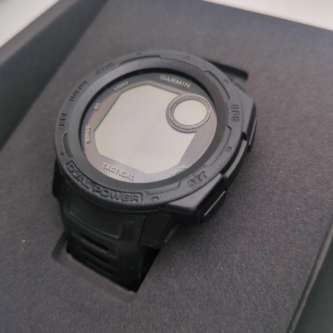 Garmin Instinct Dual Power Tactical Edition GPS Smartwatch