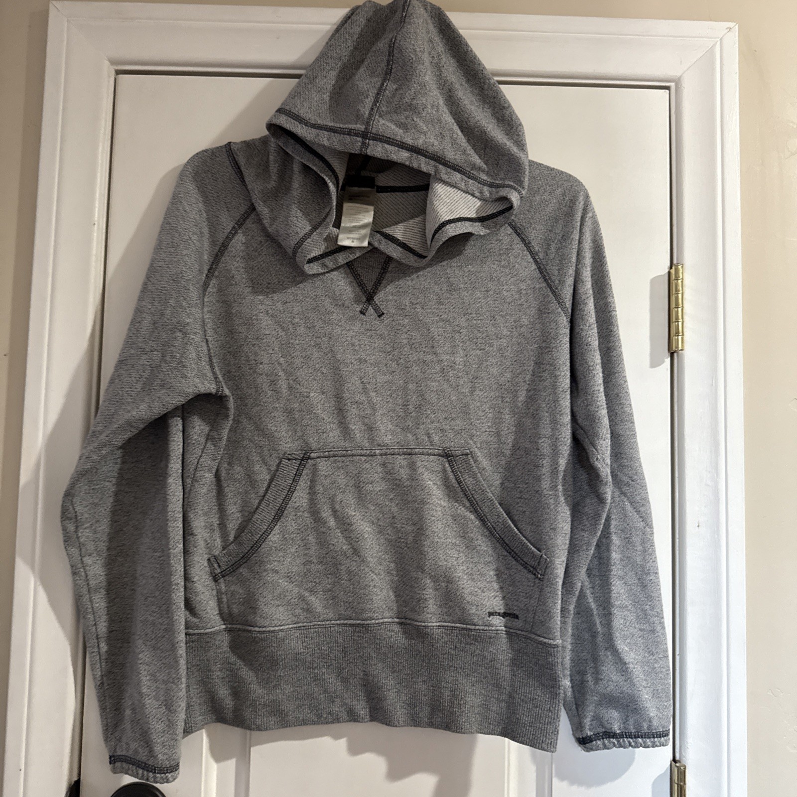 Women’s Patagonia cloud stack gray pullover hoodi… - image 1