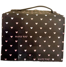 MARY KAY TRAVEL ROLL-UP BAG ORGANIZER HEARTS HANGING REMOVABLE POUCH NWOT