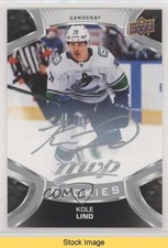 2021-22 Upper Deck MVP Rookie Silver Script Kole Lind #226 READ 0qr0