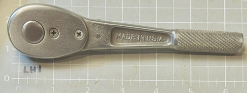Outstanding CRAFTSMAN Tools Circle H 3/8" DR Ratchet Forged USA 1930s - 第 2/6 張圖片