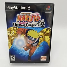 Naruto: Uzumaki Chronicles 2 PS2 PlayStation 2 Disc + Case Black Label