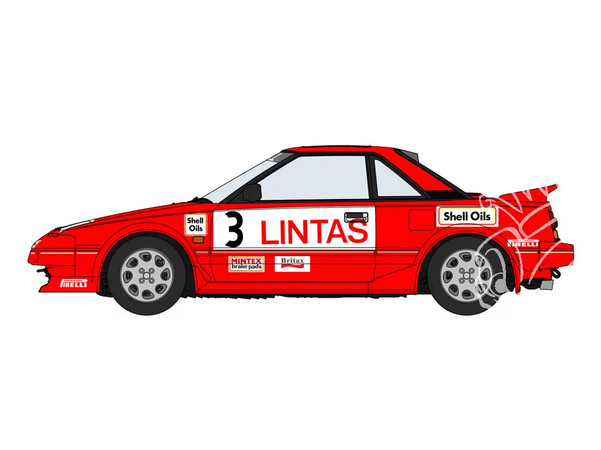 Maquette de Précision Toyota MR2 Rallye Sprint 1986 Hasegawa Collection Vintage
