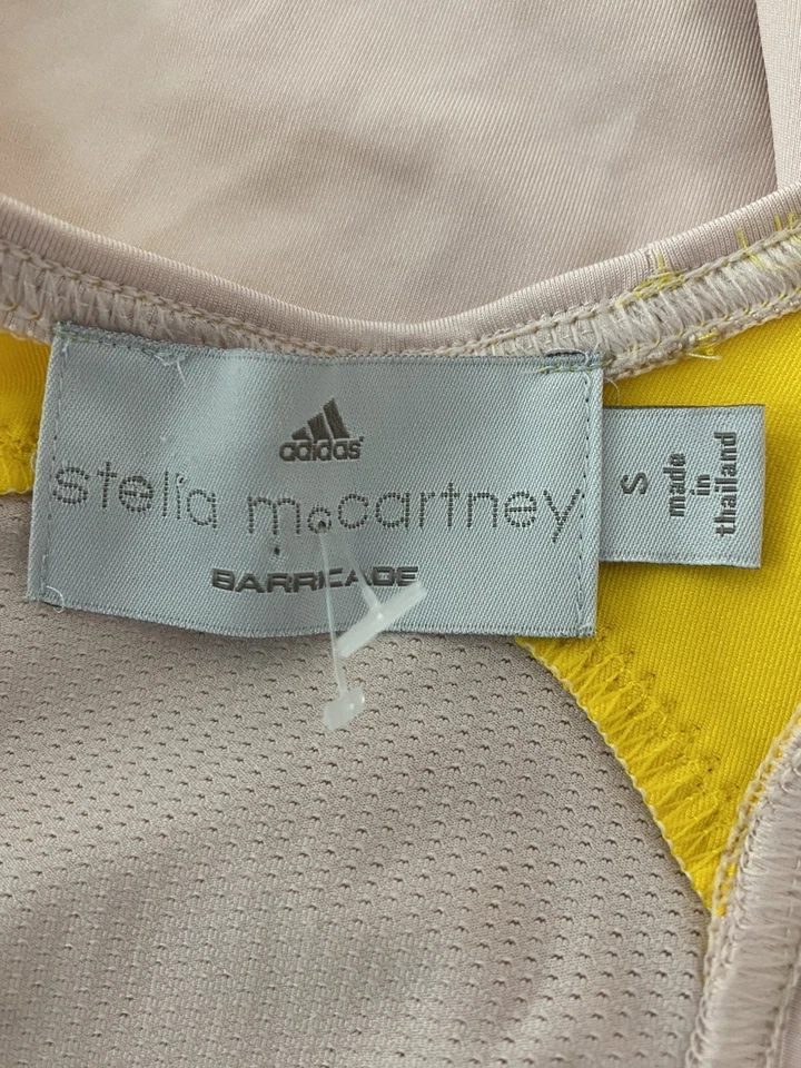 Vestido Adidas Stella McCartney Roland Garros Barricade Amarillo Para Mujer Talla S Foto 3 de 4