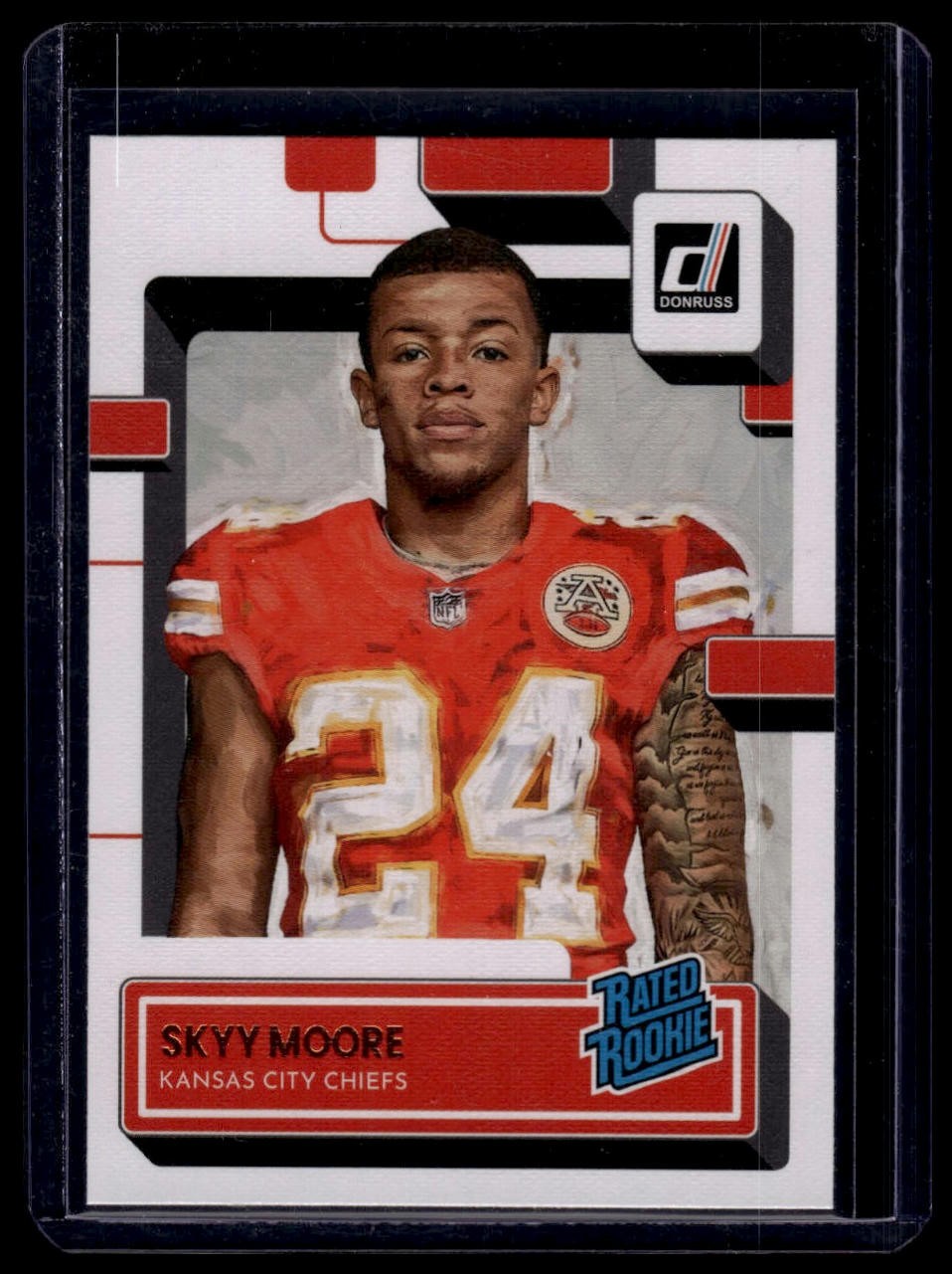 2022 Donruss #324 Skyy Moore Rated Rookies Portrait