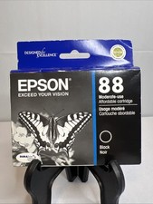 Epson 88 Ink Cartridge Black Genuine T088120 - Best by: 03/2013
