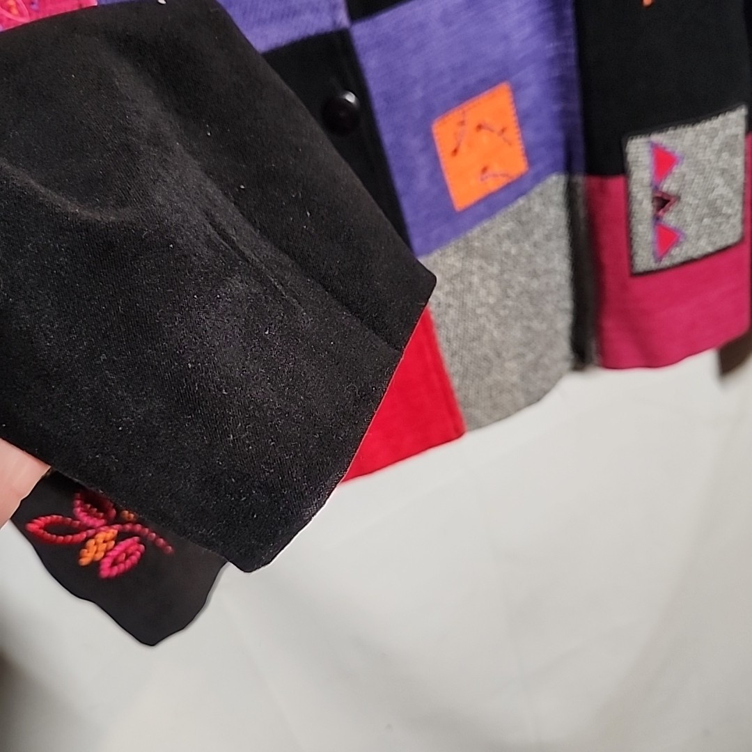 Koret Patchwork Colorblock Women's Blazer Jacket … - image 9