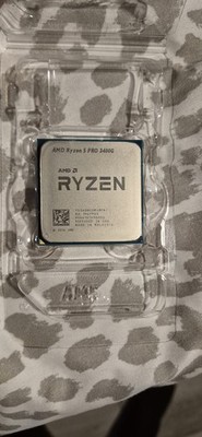 AMD Ryzen 5 PRO 3400G 3.7GHz Quad-Core AM4 CPU with Radeon Vega 11 Graphics