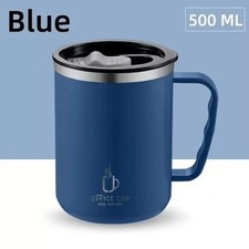 500ml Stainless Steel Thermos Mug Tea Coffee Thermal Cup Travel Mug Insulated UK