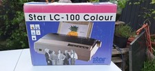 retro star lc-100 stampante a colori computer vintage nuova con scatola