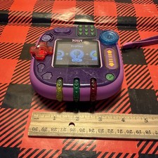 Leap Frog RockIt Twist Handheld Rotatable Learning Game System Purple Tested