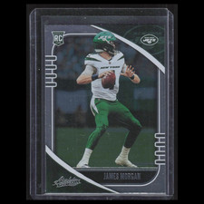 James Morgan Rookie #147 2020 Panini Absolute New York Jets Football Card NFL NM. rookie card picture