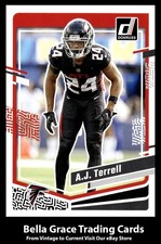2023 Donruss A.J. Terrell #17 Atlanta Falcons