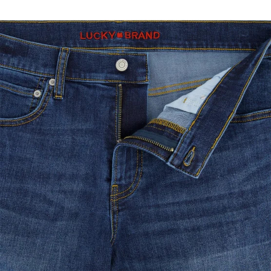 Lucky Brand Men's 410 Jeans Straight Leg Stretch Heavyweight Denim Mid Rise