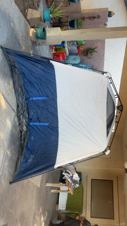 Ozark Trail WMT-100966L2 6-Person Instant Cabin Tent with LED Light, Blue and - Image 3 of 3