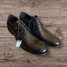 PIERRE CARDIN BLACK LACE UP URBAN BUSINES SHOES 11D