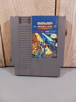 Bionic Commando (Nintendo Entertainment System, 1988) UNTESTED Free Shipping 