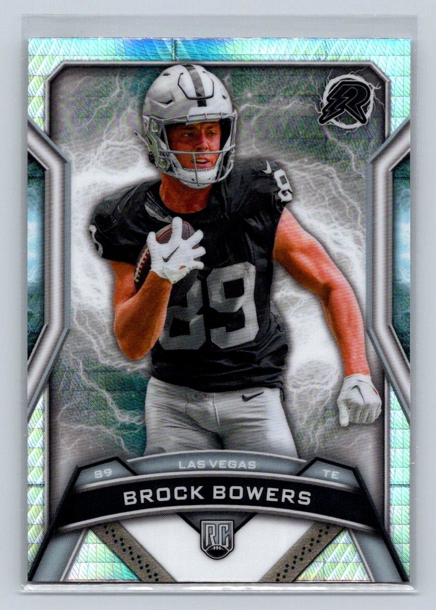 2024 Topps Resurgence Football Prism #147 Brock Bowers Las Vegas Raiders