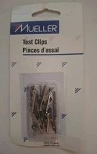 Minature Alligator Clips, Steel, 10-Pack, 5 Amp, MUELLER PART#010017