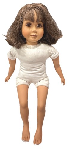 My Twinn Doll 23” Denver Girl Cloth Brown Hair And Eyes Nude