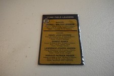1973 Topps #81 Chicago Cubs Leaders (Whitey Lockman / Ernie Banks)